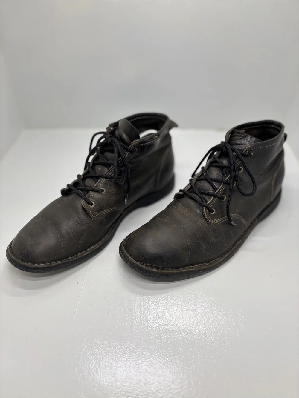 Danner Falcon Boots Men’s 11 EE Black Leather Vibram USA Made Chukka Boots